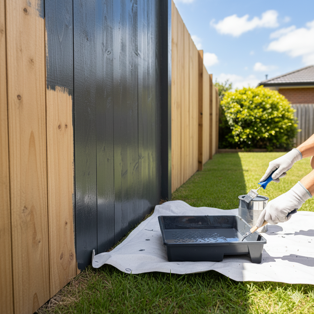 fence painting sydney by phoenix painting sydney