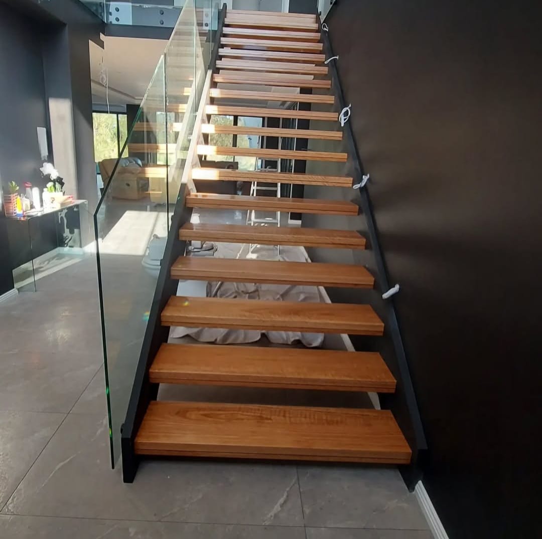 Stairway and feature wall painting in sydney